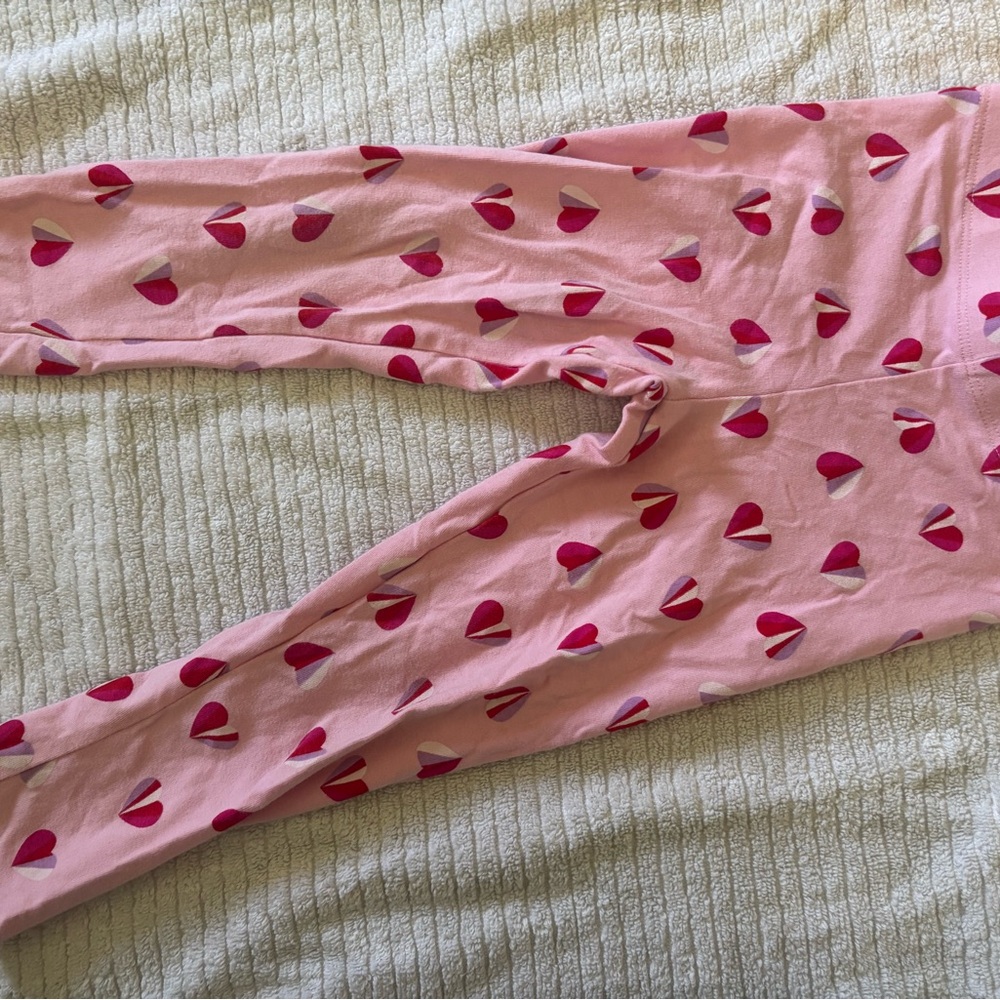 Cat & Jack Pink Leggings with Heart Design